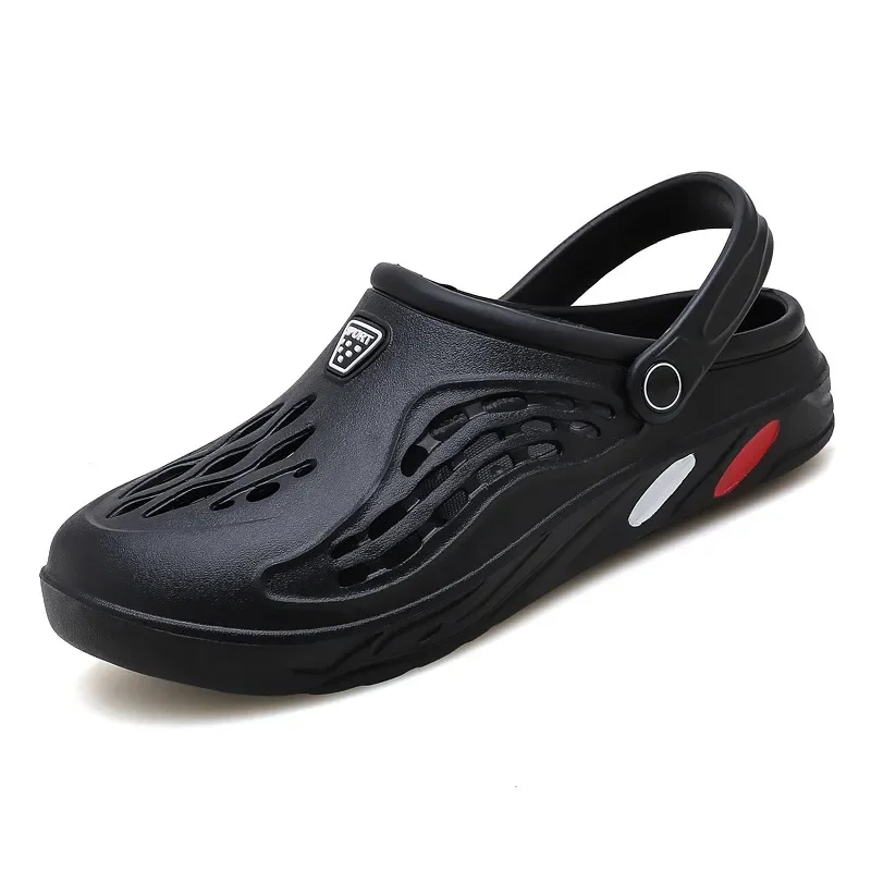Sandales décontractées pour hommes, chaussures de plage confortables, pantoufles d\'extérieur, résistantes à l\'usure, non ald, douces, de haute