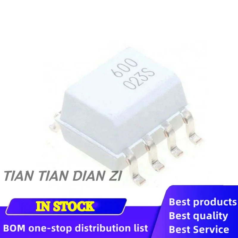 5pcs/lot HCPL0600R2 HCPL-0600 SOP8 ic chips in stock