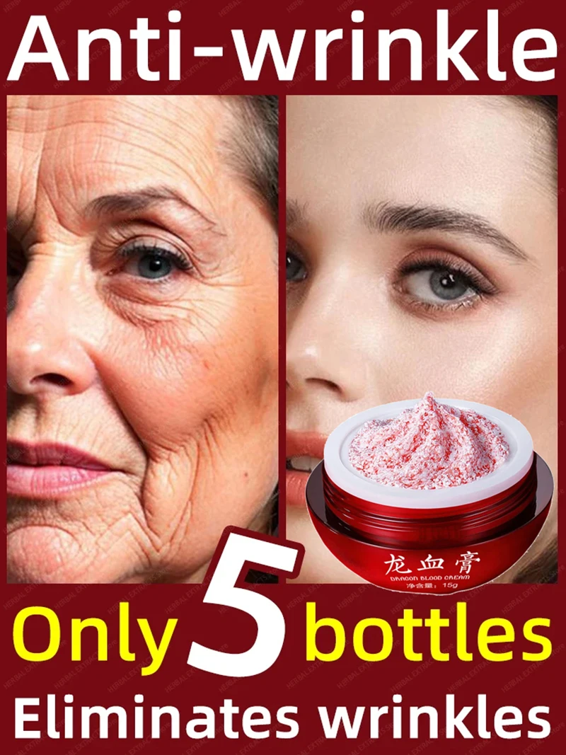 Dragon Blood Face Cream siero Placenta rimozione istantanea delle rughe Lifting rassodante Anti-età sbiancante riparazione cosmetici per la cura della pelle