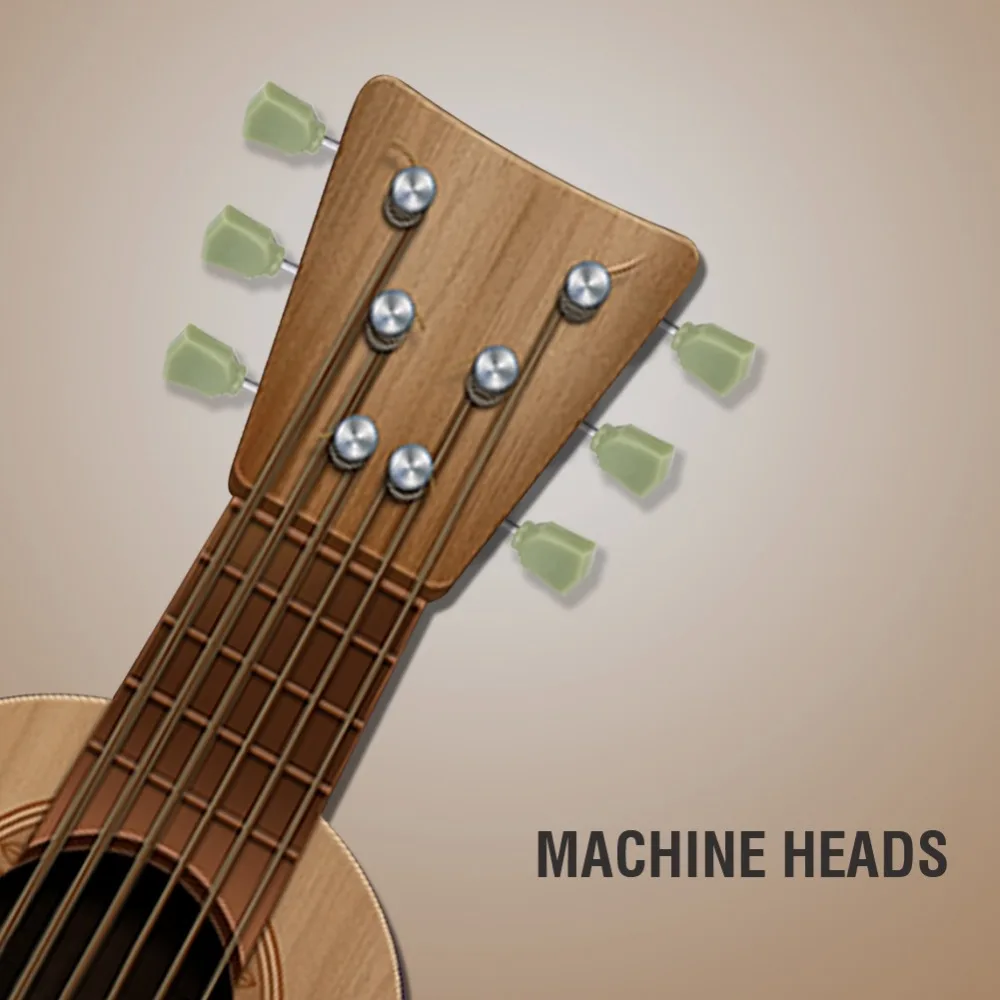 

Metal ​3L3R Tuning Keys​ ​Green Buttons​ ​15:1 Gear Ratio​ ​Machine Heads Tuners​ ​Guitar Tuning Machines​ Guitar Tuning Pegs