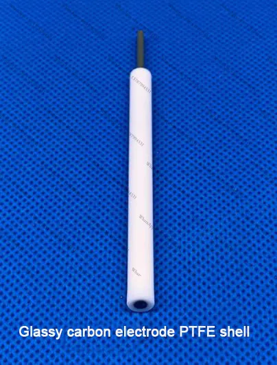 ガラス状カーボン電極-3mm-l型ガラス状カーボン電極-ptfe作用電極