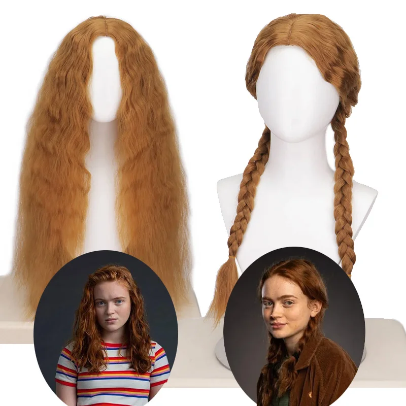 2 Types Max Wig Max Mayfield Cosplay Wig Long Synthetic Braided Hair Wig for Halloween Multiple available YL