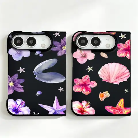 Purple StCRfish Shell Phone Shell Case for Apple iPhone Ultra 18Ultra 18Fold 18 Fold