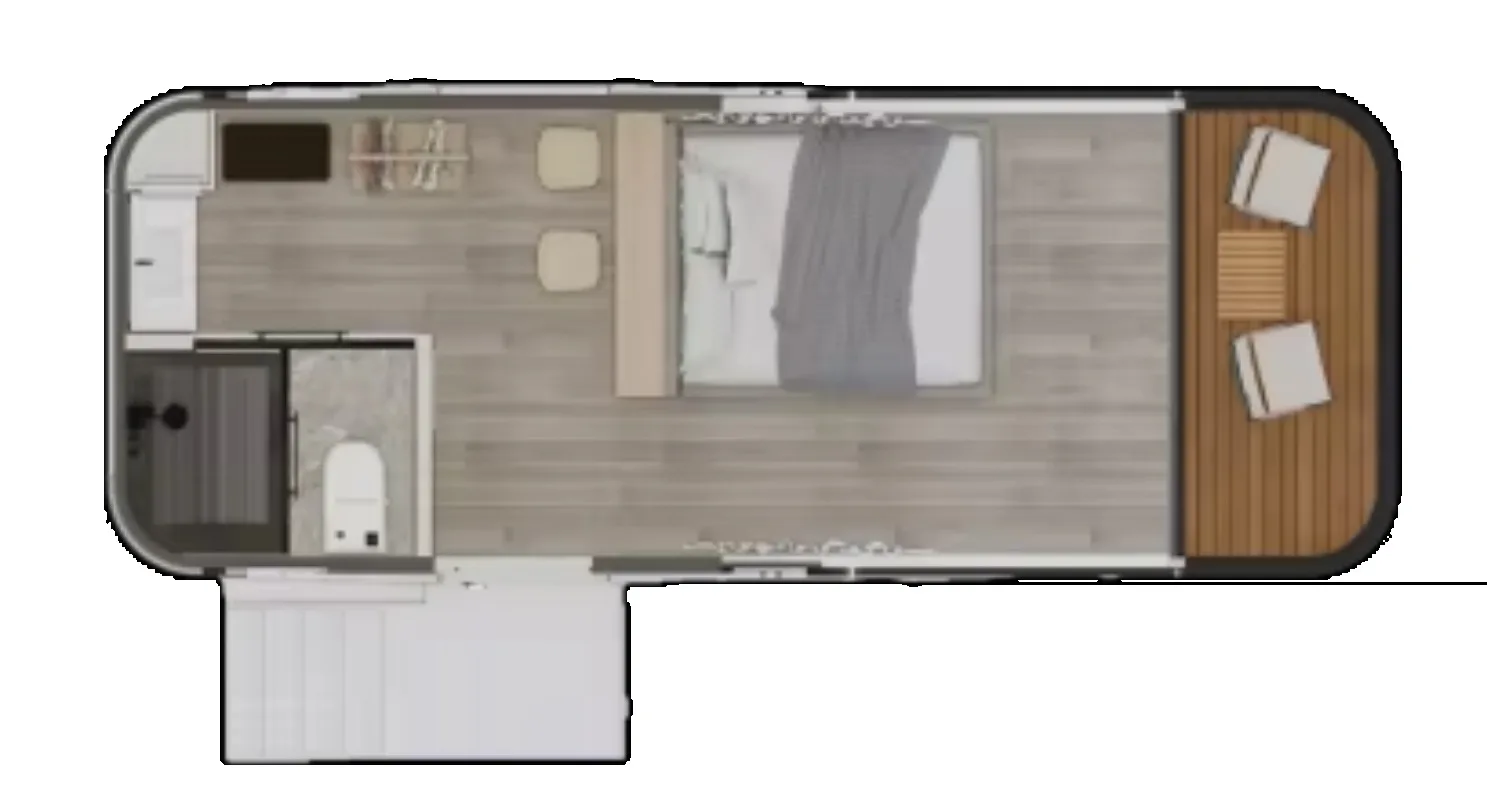 V6 casa pequeña prefabricada villa de hotel móvil para taller de oficina bar familiar o camping