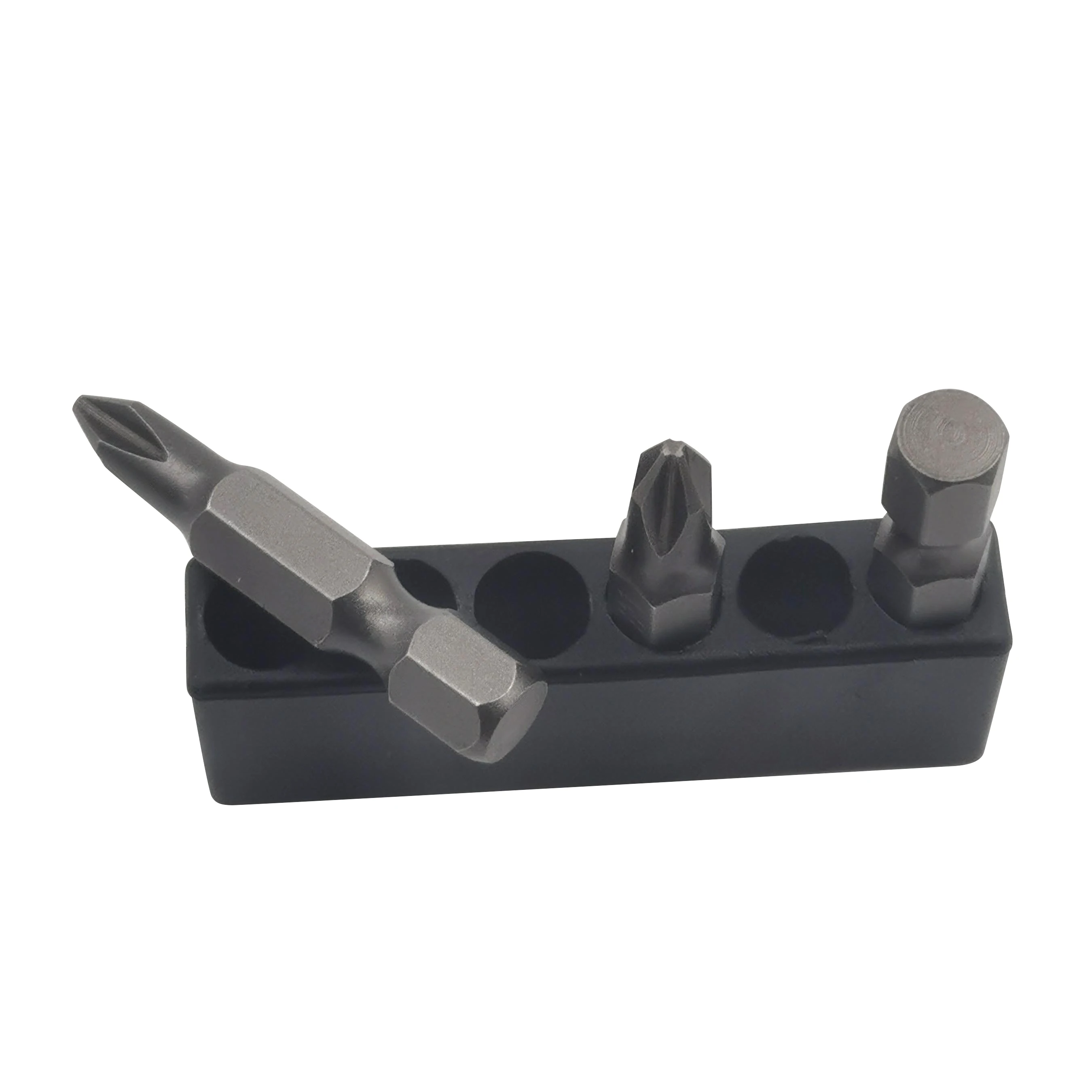 6-teiliges 35-mm-JIS-Schraubendreher-Bit-Set mit magnetischer Spitze, 1/4 Sechskantschaft, S2-legierter Stahl und 6-Slot-Aufbewahrungsstreifen – perfekt für Japanisch – Detail 2