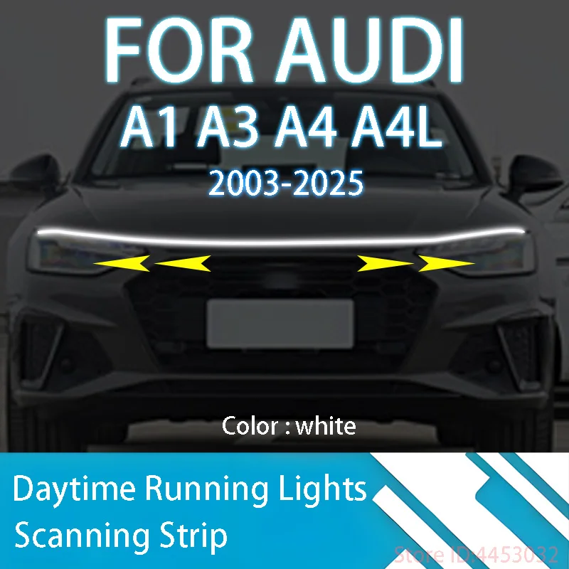 para-	-audi-	-a1-a3-a4-a4l-	-2003-2025-	-atualizacao-led-luz-de-circulacao-diurna-digitalizacao-partida-capo-do-carro-guia-drl-lampada-ambiente-decorativa-12v