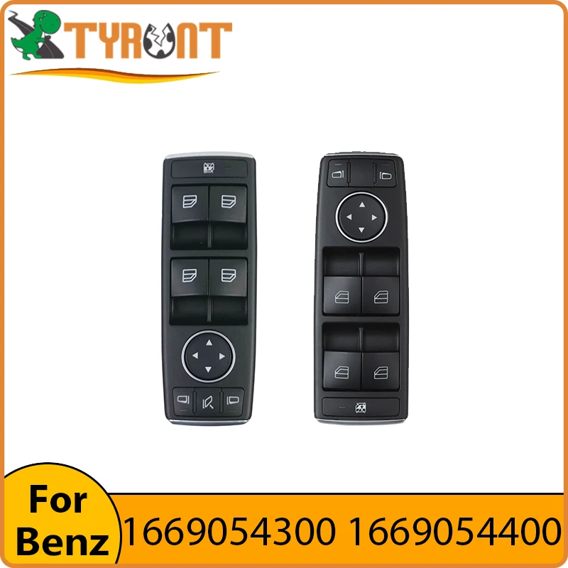 

TYRNT Electric Window Lifter Switch Button A1669054400 A1669054300 For Mercedes Benz AMG W176 W242 W246 W166 CLA GLE A-B-M-CLASS