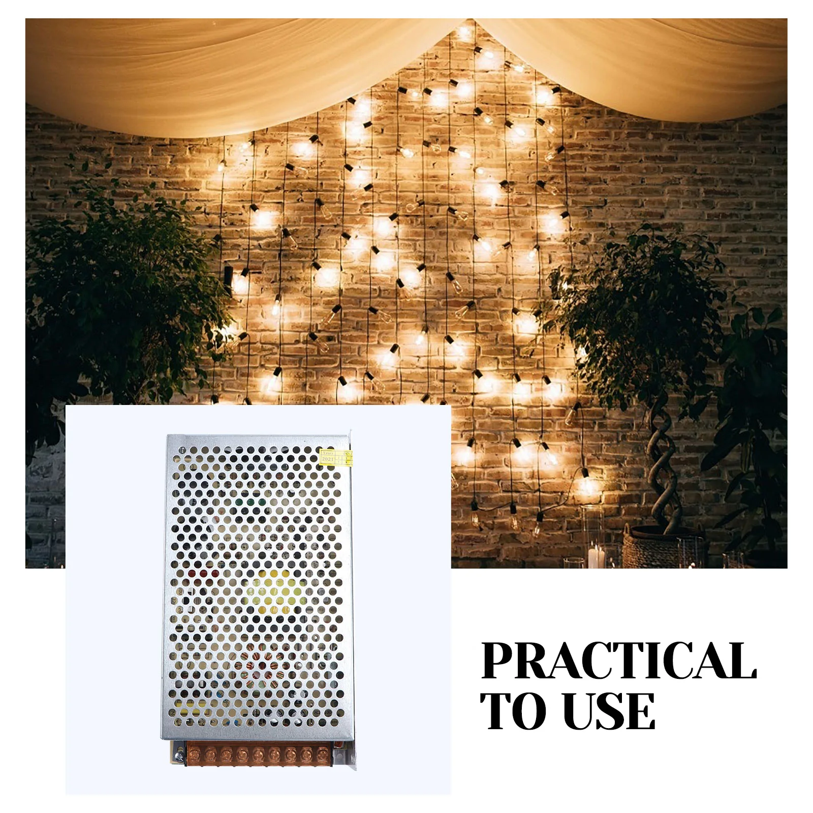 

Monitor Power Supply For LED Strip Lights Computer Projects Anti- Overload Protection Shortage