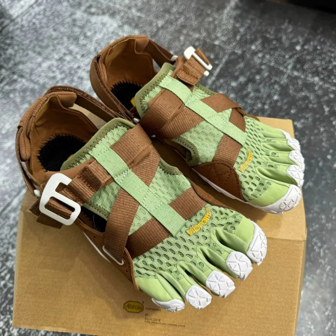 Merkkorting Vibram Trainingsschoenen FiveFingers Ademende vijfteen-sandalen Sneakers Outdoor Antislip Wandelschoenen met zachte zool
