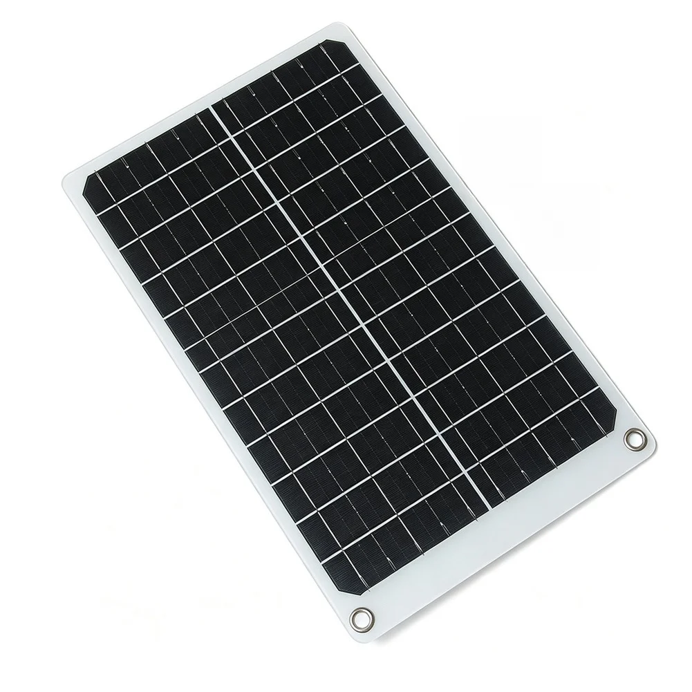 15W 12V Solar Panel for Outdoor Lighting Water Pump and 12V DC System Operation with Monocrystalline Silicon Cells and 1m Cable