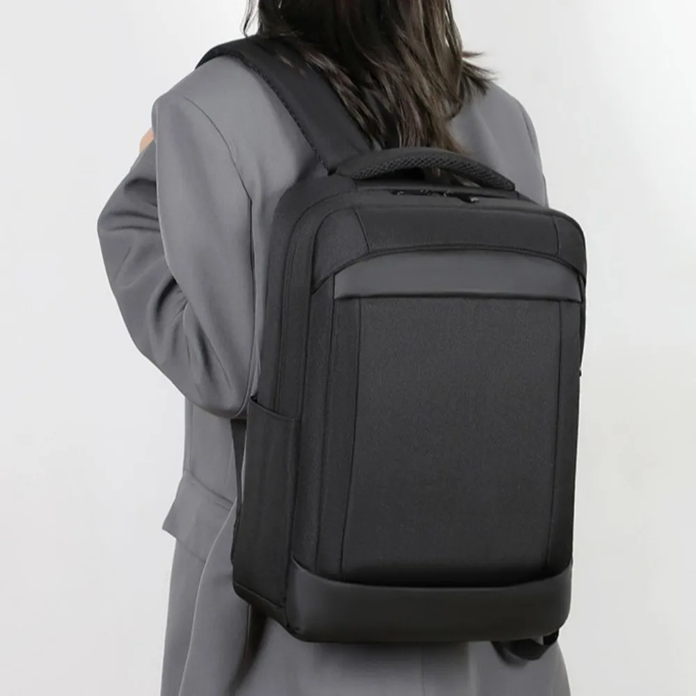 حقيبة ظهر أكسفورد كوث ذات سعة كبيرة مع منفذ شحن USB متعدد الطبقات حقيبة مدرسية للطلاب حقيبة كمبيوتر محمول للترفيه في الشارع