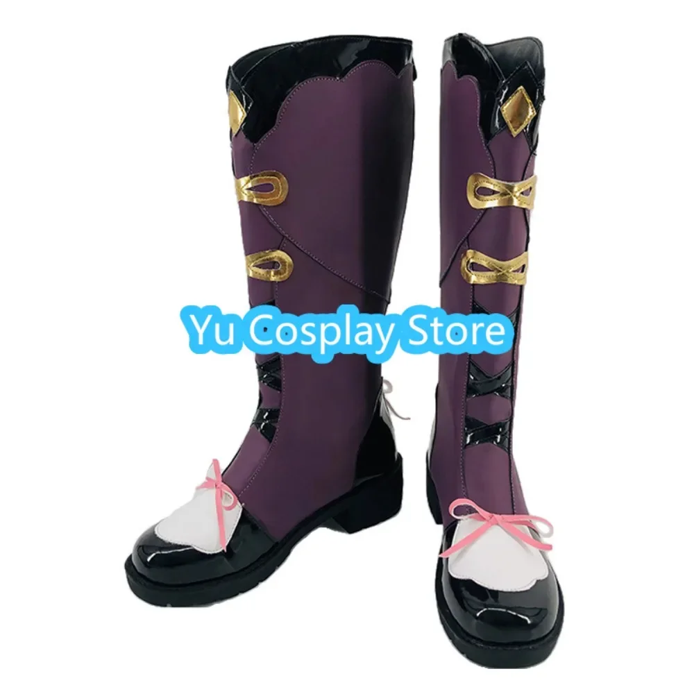 

Yu Косплей Магазин Genshin Impact Yun Jin Обувь для косплея Аниме Игра Обувь для ролевых игр Сапоги Хэллоуин Вечеринка