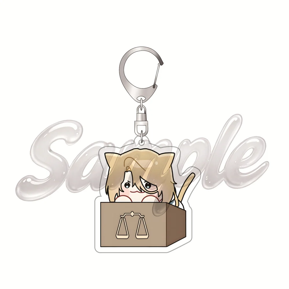 Hot Anime Bleach: Thousand-Year Blood War 6cm Acrylic Keyrings Backpack Decorations Accessories Decor Gifts Exquisite Products view 3