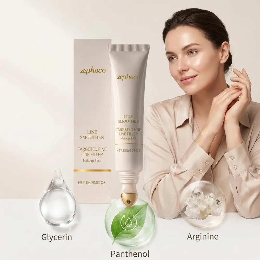 Lightweight Hydrating Makeup Primer Natural Sheer Texture Softening Adherent Makeup Base For Multiple Skin Types Daily