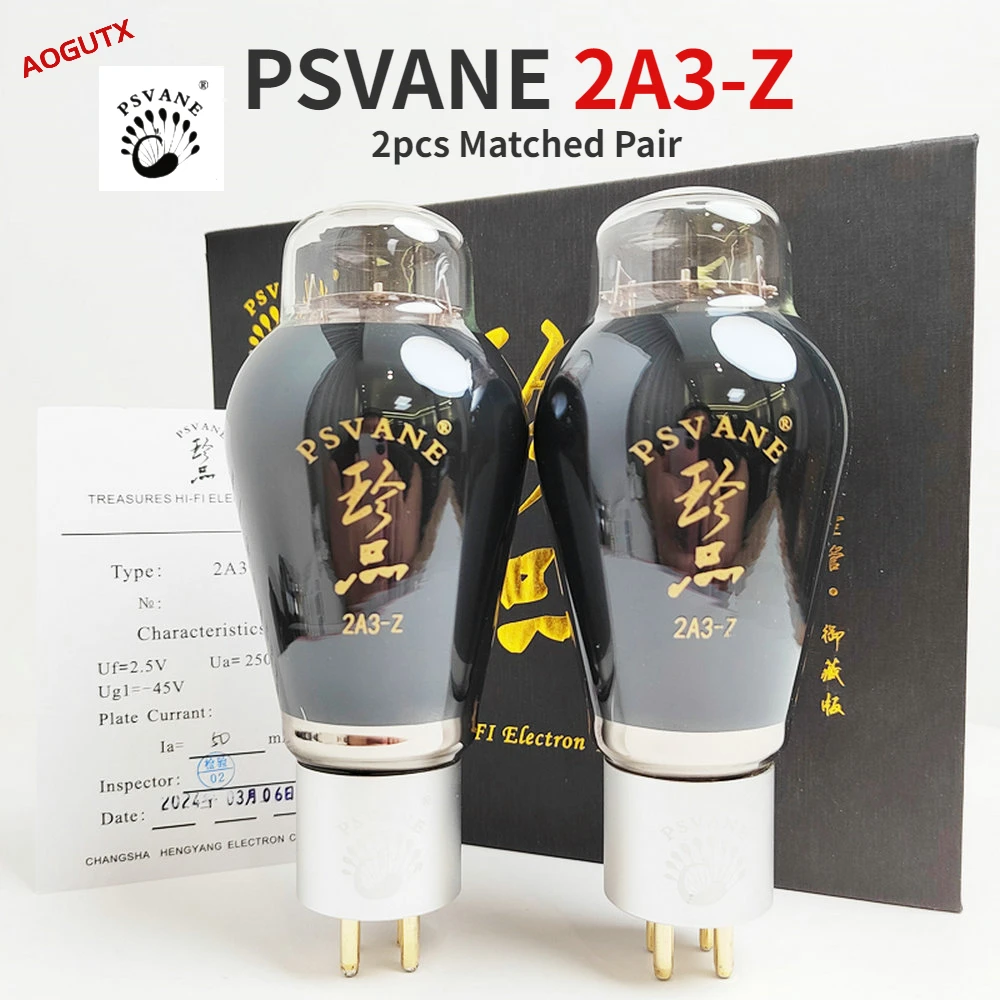 

PSVANE 2A3-Z 2A3Z Vacuum Tube Precision Pairing Valve Replaces 2A3C 2A3B 2A3-TII 2A3T E-2A3 2A3 Electronic Tubes for Amplifier