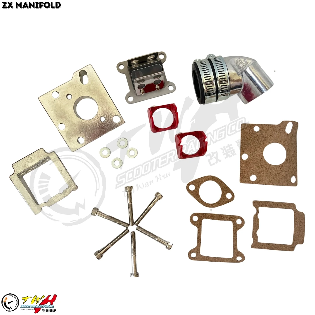 

Intelligent Library TWH DIO/ZX Performance Racing Motorcycle Intake Manifold Set 33.5MM New Taiwan Made For HONDA