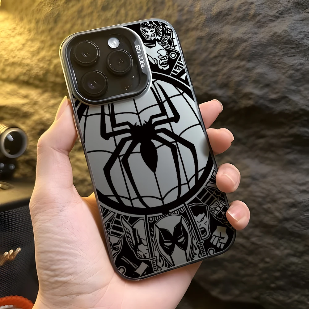 Marvel Spider-Man Phone Case for Oppo A95 A94 A93 A79 A78 A76 A60 A58 A57 A55 A54 A53 A38 A31 A16 A15 A7 A5 4G 5G Hard Cover