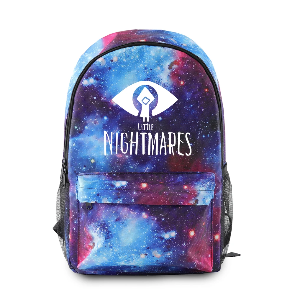 Popular Novelty Little Nightmares 2 Notebook Backpacks pupil School Bags Print Oxford Waterproof Boys/Girls Laptop Backpacks