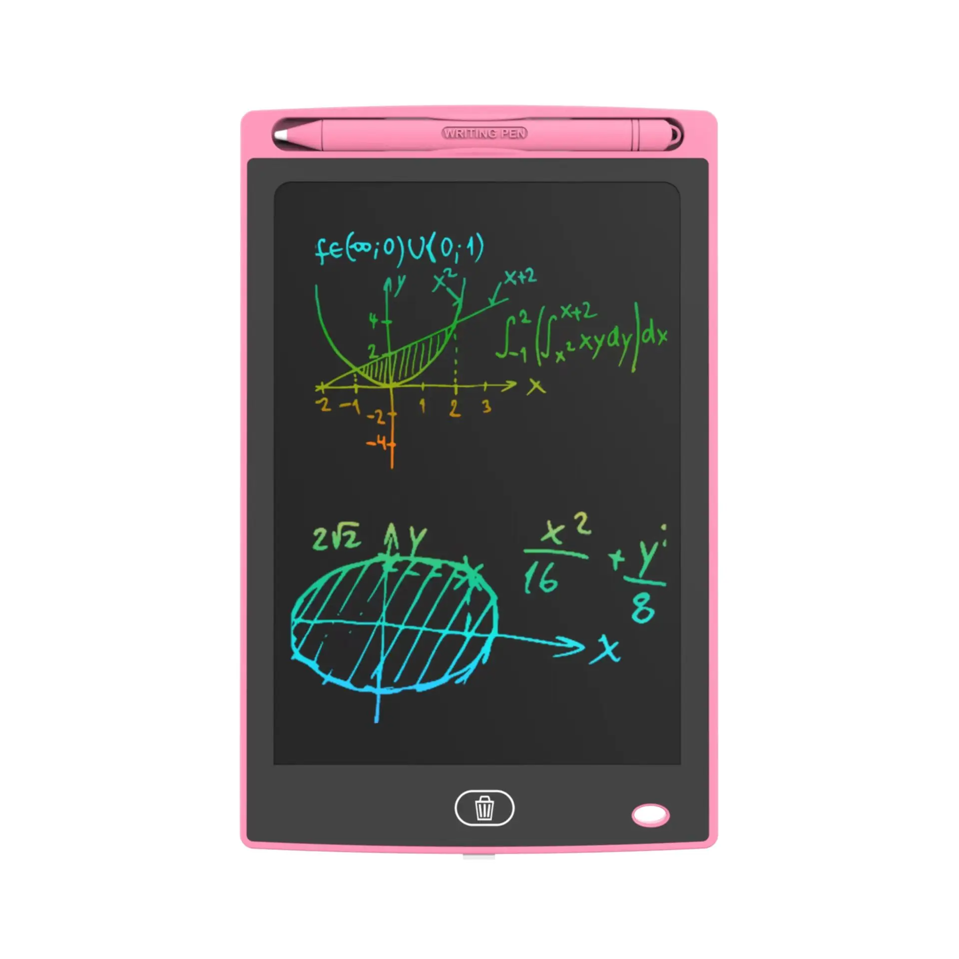 Tableta de dibujo LCD para niños, tablero de escritura electrónico portátil, almohadilla de mensajes para nevera, 8,5 pulgadas