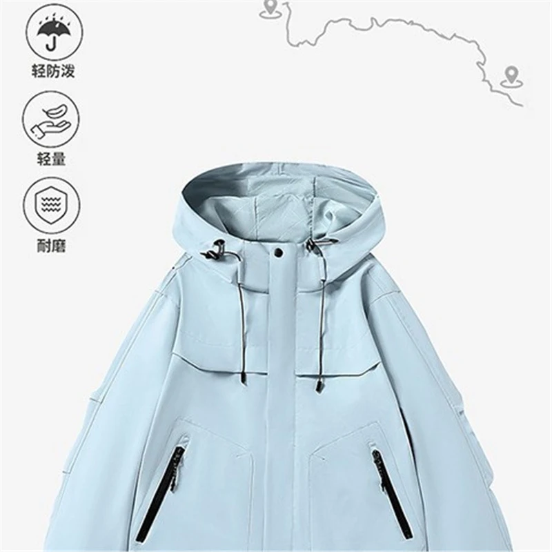Women's Fashionable Versatile Single-Layer Outdoor Assault Suit Waterproof Spring Autumn