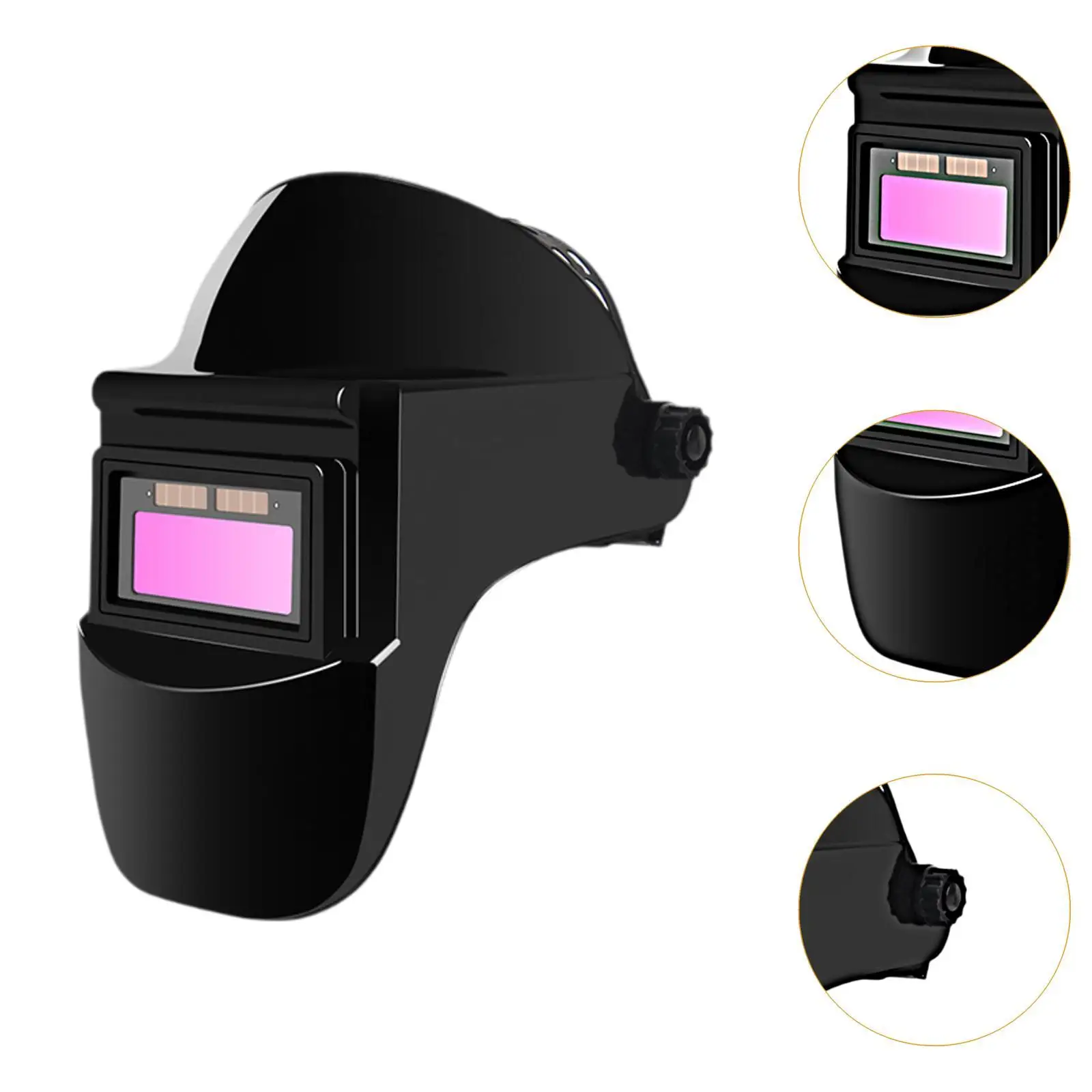 Welding Hood Auto Darkening Lightweight Convenient Premium High Performance Guard Protector Face Cover for Grinding Welding