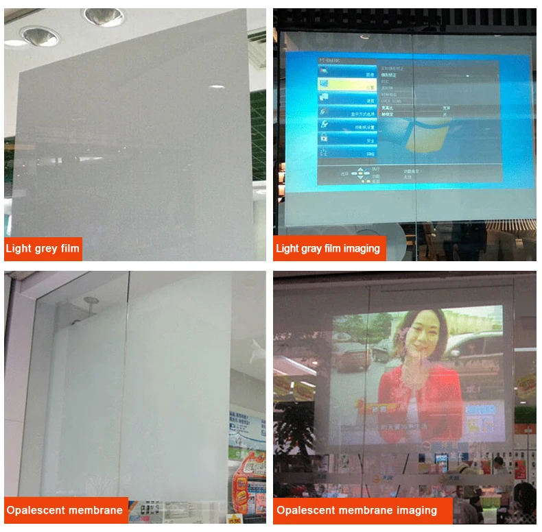 Hologram Screen Interactive Nanometers Projection Rear Projection Holographic Film