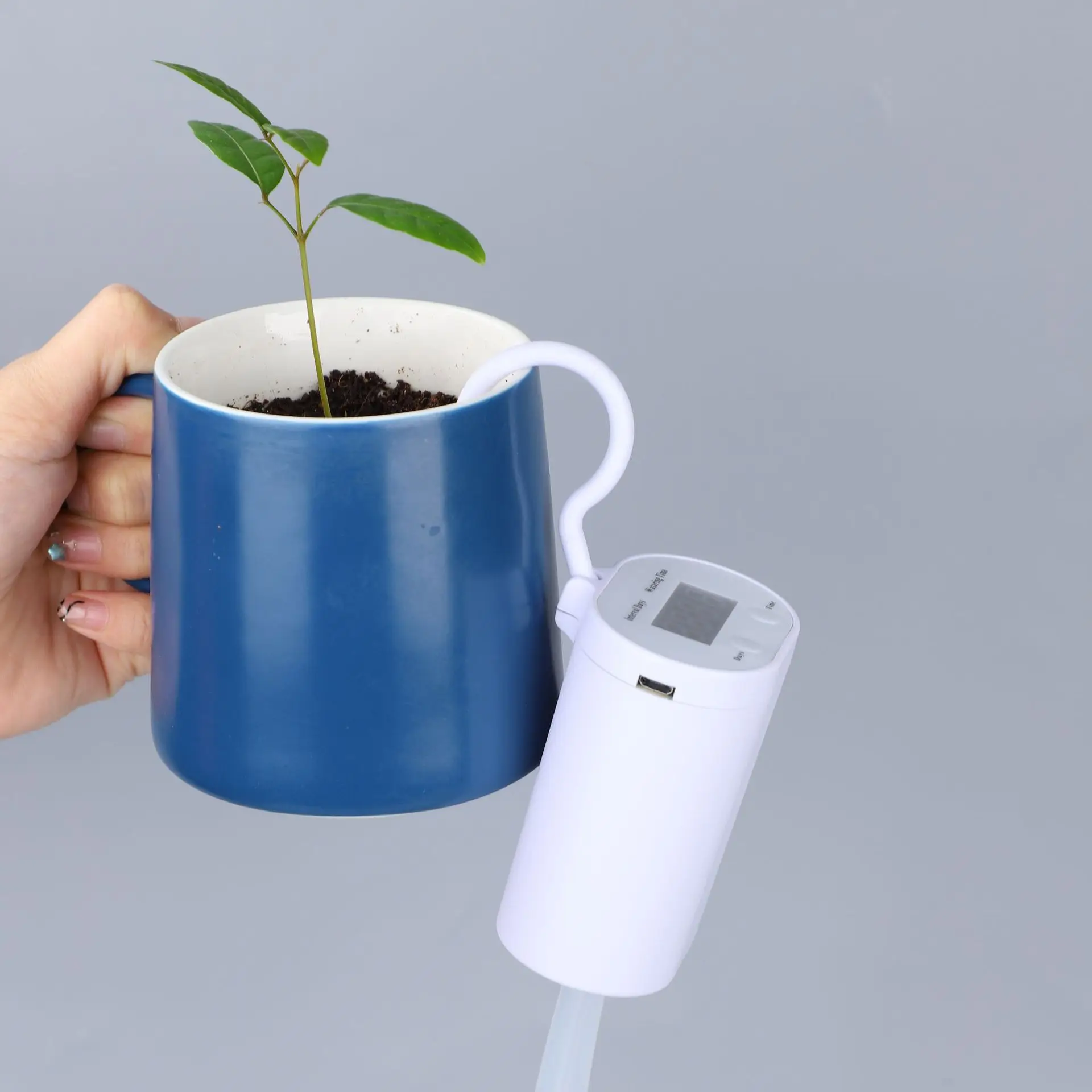 Automatic Timing Intelligent Garden Watering Machine Gardening Irrigation Tools Potted Green Plants