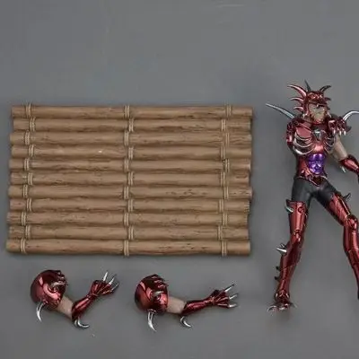 【متوفر】GK Nether Savior 108 Demon Star - Tianshou Star، الراتنج الذي لا يتحرك، شخصية الرسوم المتحركة المحيطة من Saint Seiya