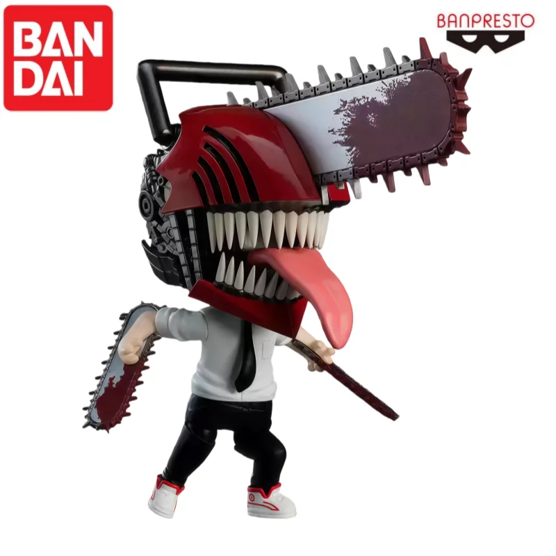 In Stock Bandai Original Banpresto Gsc Chainsaw Man Denji Action Figure Model Doll Brand New Boxed Garage Ornaments Collectible