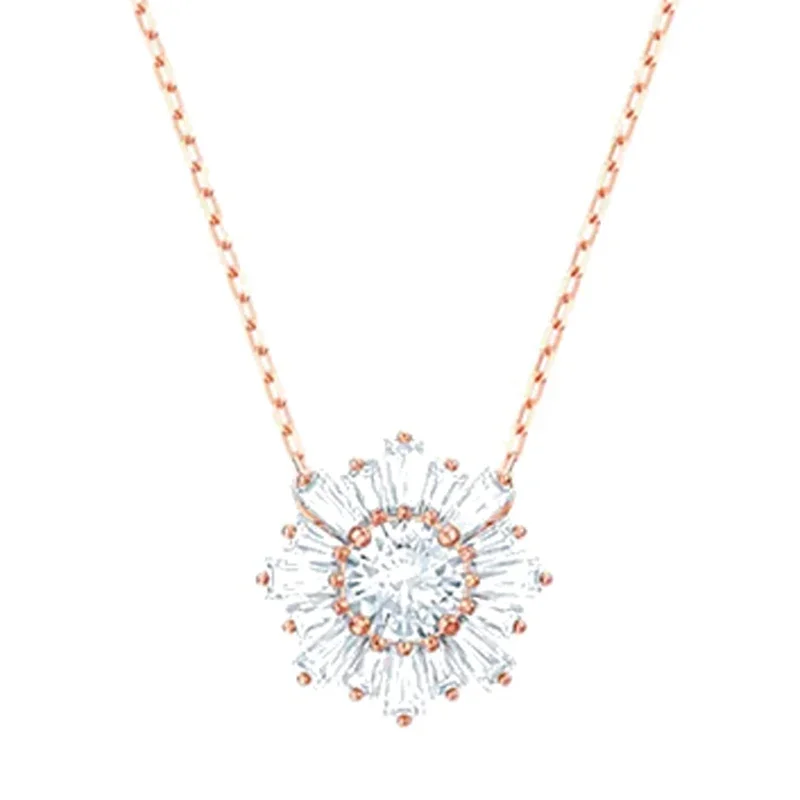 Luxury Fine Wedding Jewelry Set for Women, Charms & Flowers