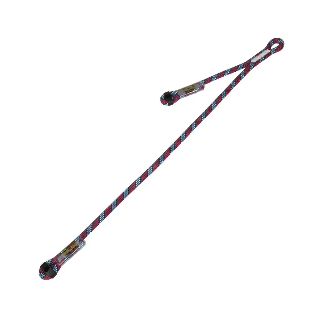

Dynamic Rope Lanyard Multicolor Asymmetry Safety Equipment for Adventure Sports and Climbing