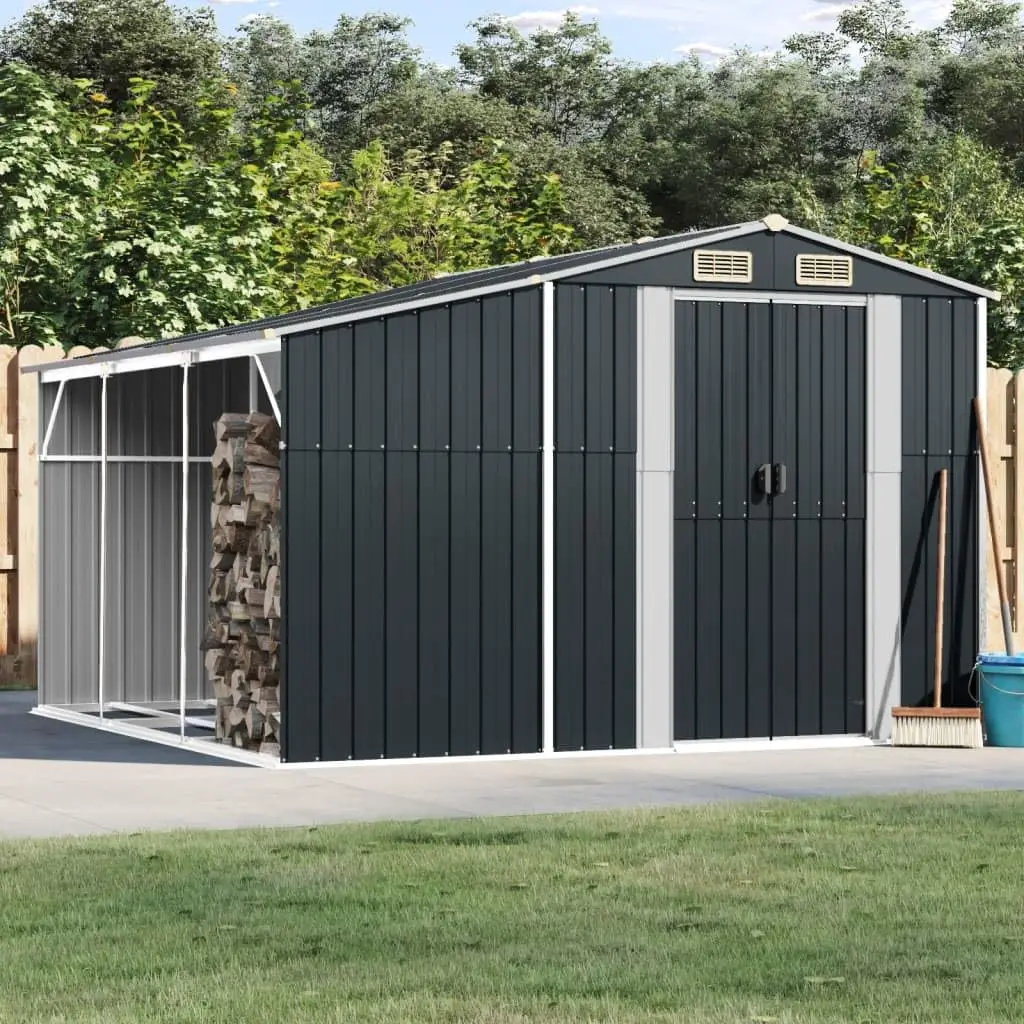 Galvanized Steel Garden Shed Outdoor Storage Tool House Backyard Patio Metal Building, Customized