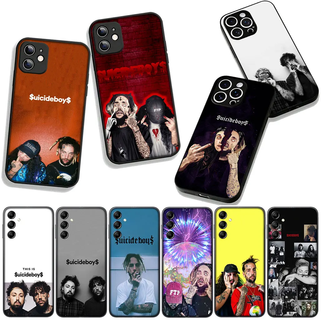$uicideboy $ uicideboy Suicideboys Rap POP Capa para Xiaomi Poco F7 Ultra F5 F3 F6 X7 X6 X5 X3 NFC M7 M6 M4 Pro C75 C65 C71 C61