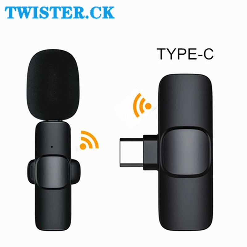 

Wireless Lavalier Microphone Professional Lapel Noise Reduction Wireless Lavalier Microphones For Video Recording Interview