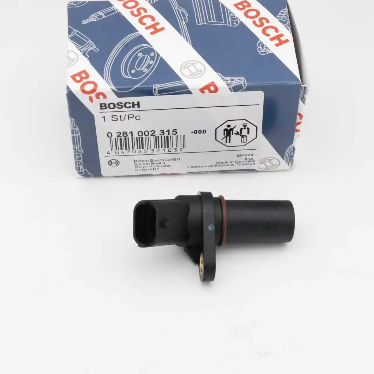 0281002315 Crankshaft Position Sensor for Iveco Stralis Man Tga Mercedes-Benz MG 27711811 3602120-55D 504096645