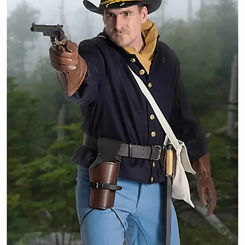 Middeleeuwse Retro Punk Western Cowboy Revolver Holster Party Cosplay Kostuum Prop