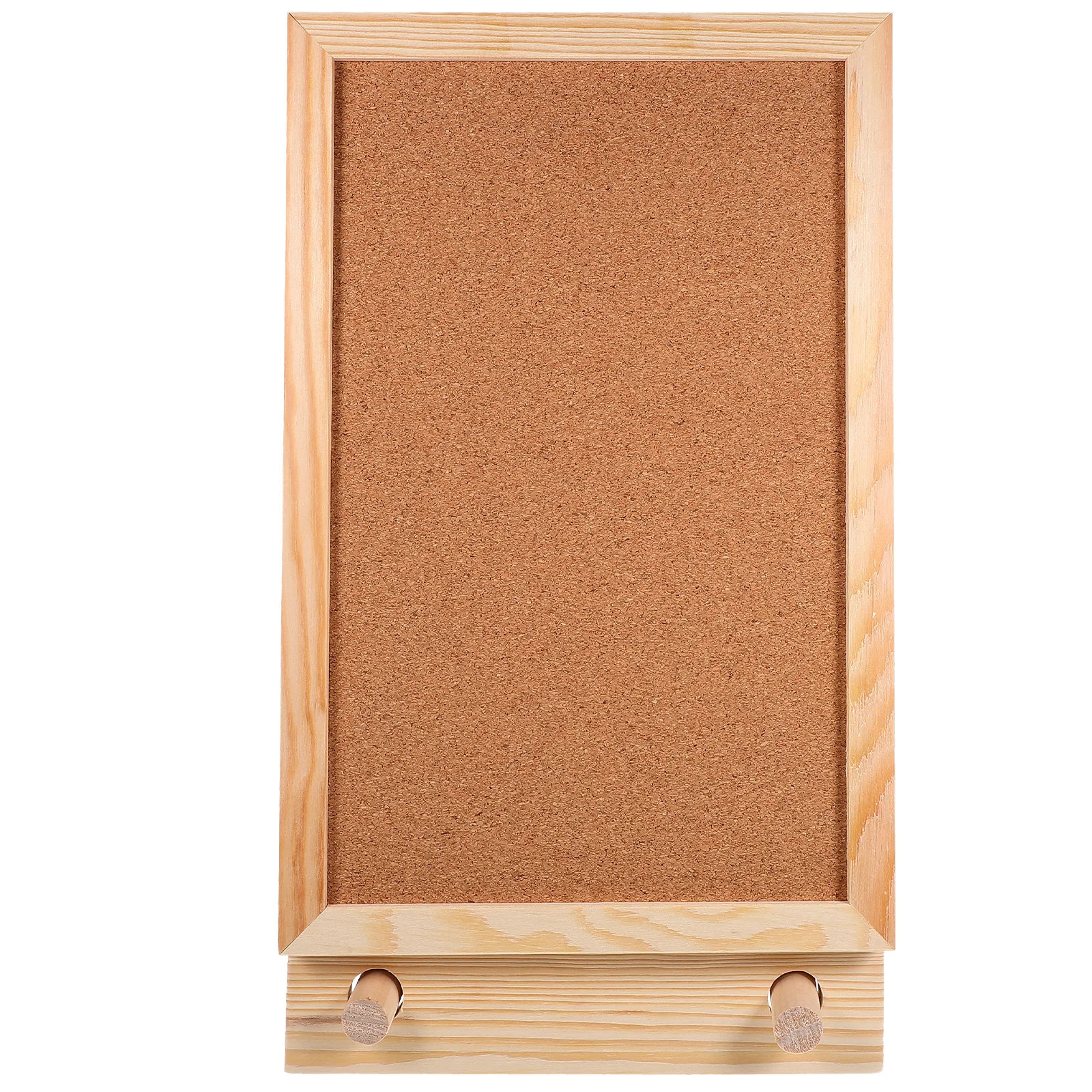 1Set Desktop Cork Bulletin Board Office Memo Message Reminder Note Board Rotatable Stand Creative Writing Display