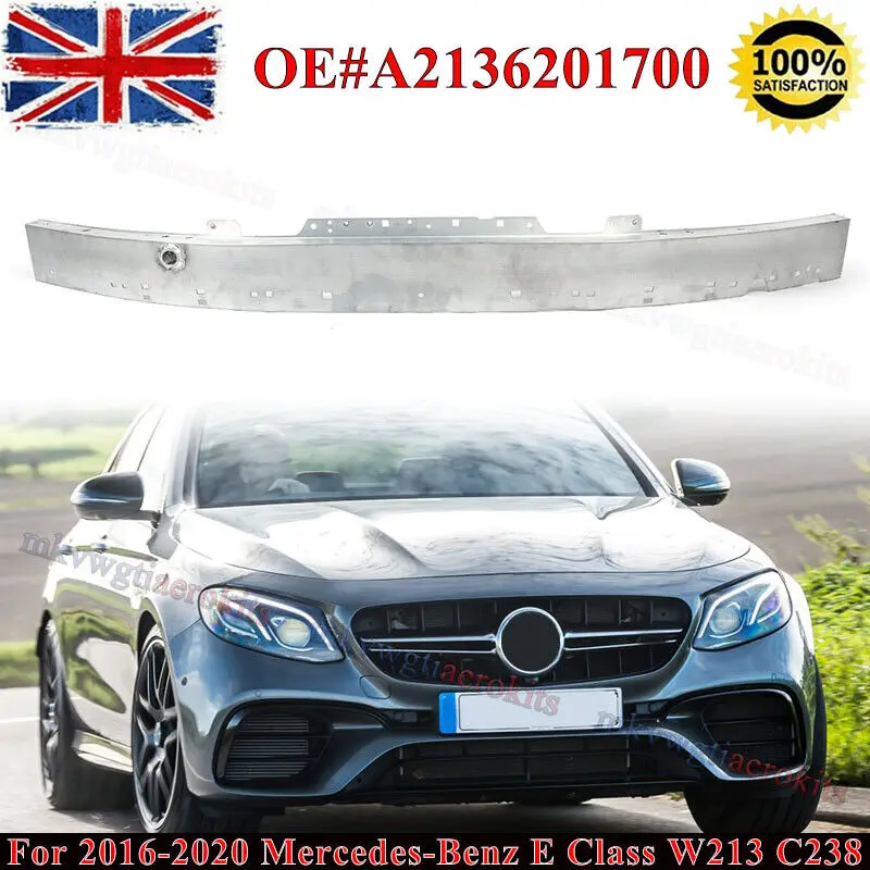 MAGICKIT Front Bumper Reinforcement Crash Bar For 16-2020 Mercedes E-Class W213 C238 GLC Class X253 C253 Car Accessories Tools