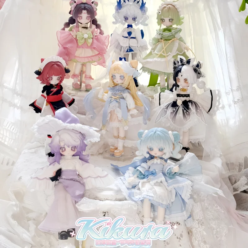 

[Genuine] In Stock Wowloi Time Series Echo Kikura Solar Term Healing Series 12 Point Bjd Blind Box Trendy Toys Girls Kawaii Gift