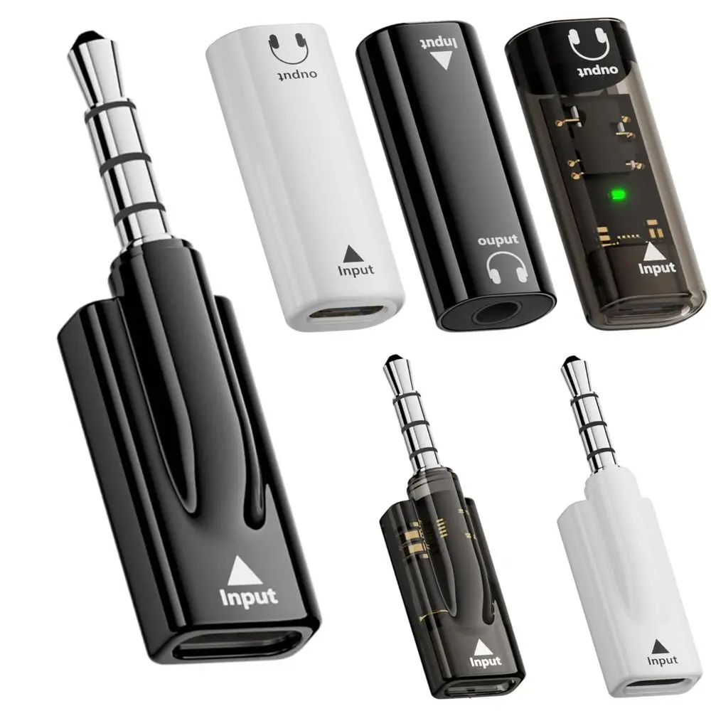 Convertisseur USB type-c vers 3.5mm mâle vers femelle, adaptateur Audio HiFi Plug and Play DAC sans délai, connecteur USB-C vers AUX, jeu karaoké