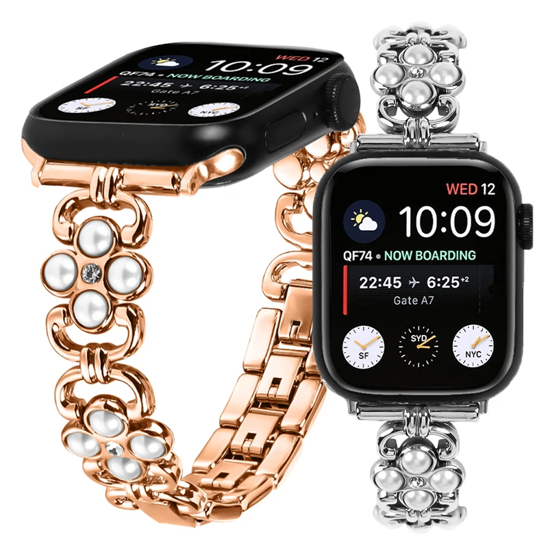 

Браслет Diamond Link Ultra 2 49 мм Роскошный металлический ремешок для Apple Watch Band Series 10 9 8 7 6 46 мм 45 мм 41 мм 40 мм 38 мм 42 мм 44 мм