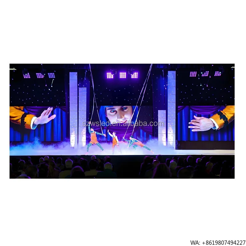 SDK Modular LED Display 500x1000mm 500x500mm 2.6mm 2.9mm 3.9mm IP65 Video Wall Self-Service Business Shopping Mall Event Church