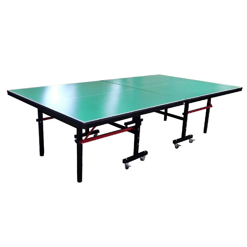 

Table Tennis Table Wholesale Standard Custom Logo Green Blue MDF 15mm 18mm Outdoor PingPong Table With Wheel New