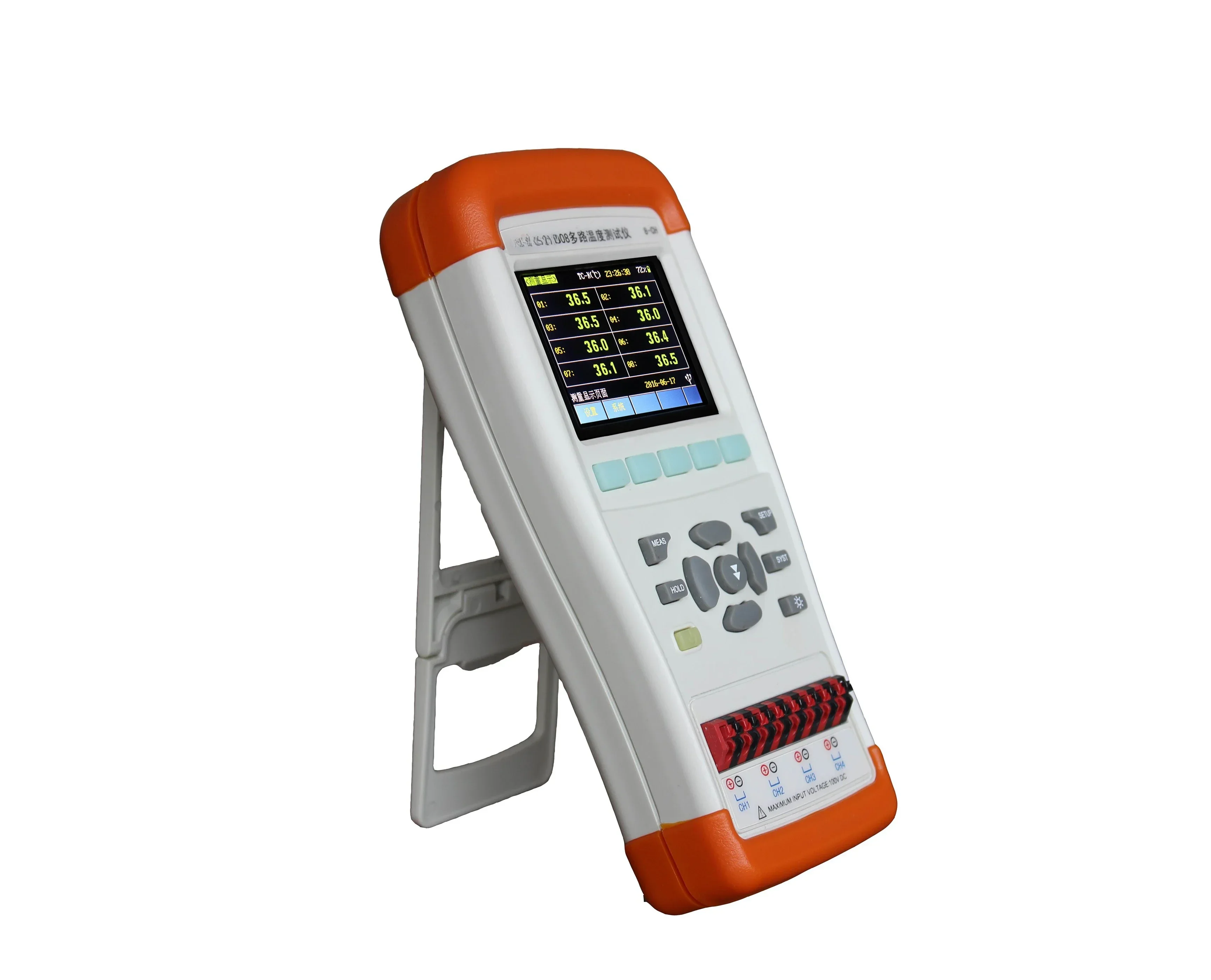 Handheld Multi-Channel Thermometer Temperature Measurement Device Laboratory