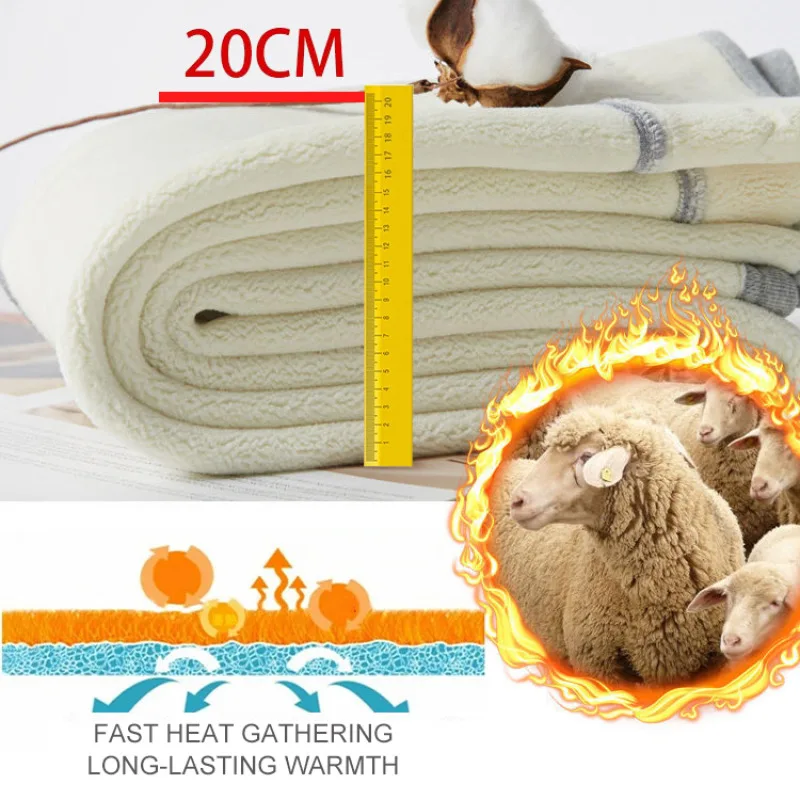 Cashmere Bottoming Pants Extrathick Padded Bottoms Female Warm Pants Gray Lambswool Leggings Bottomi