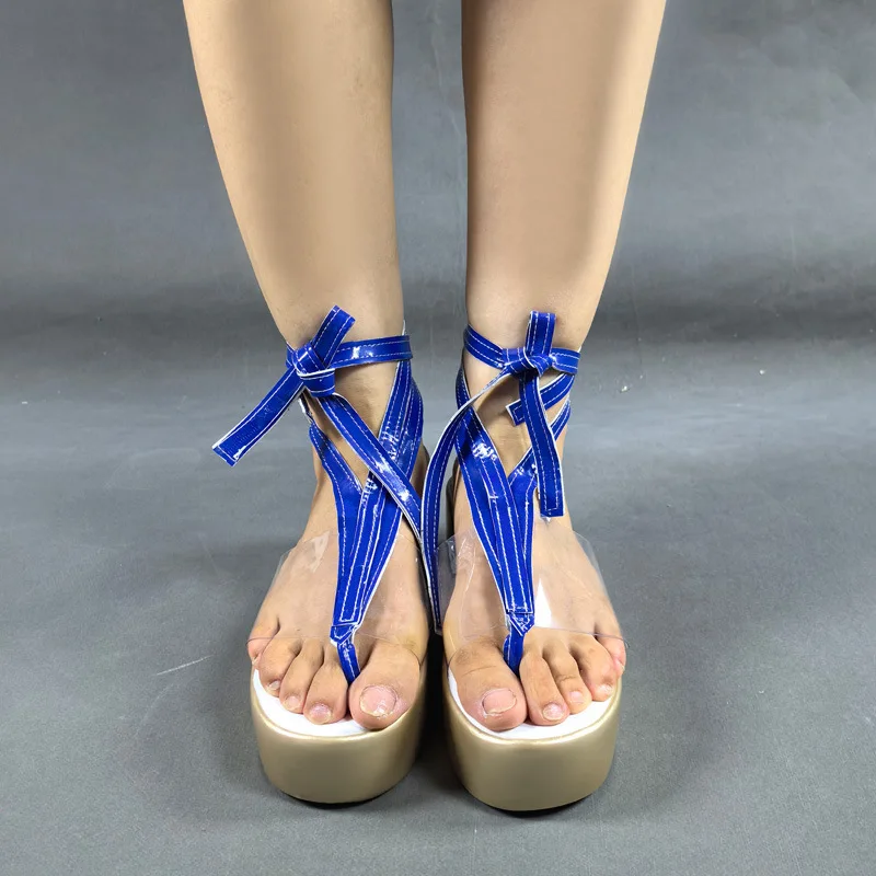 Yu Cosplay Store Skadi Riding The Waves Swimsuit Cosplay Shoes Halloween Uniform Party Custom Boys and Girls