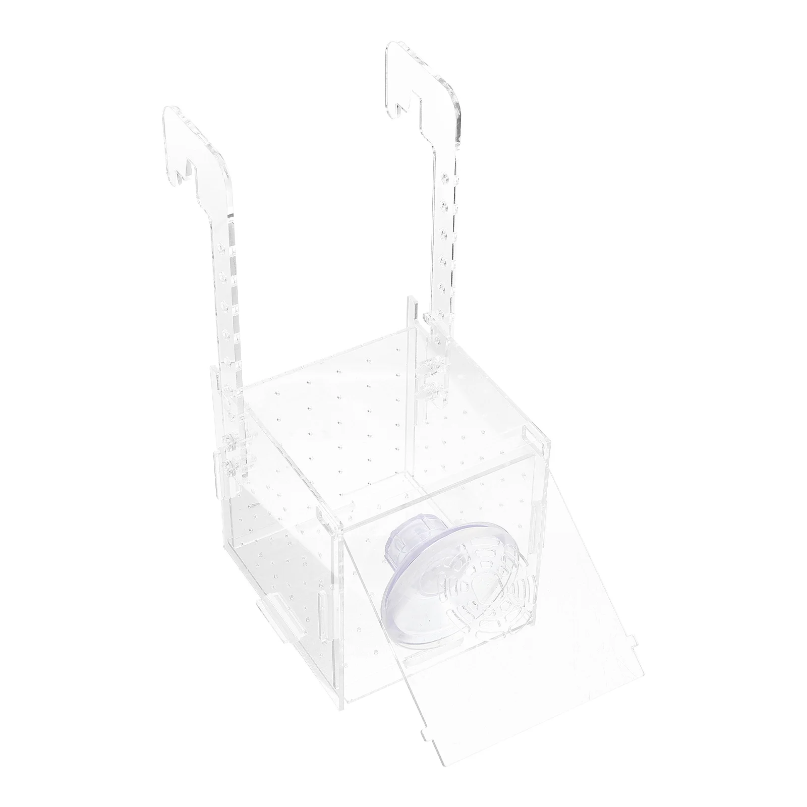 

Fish Tank Incubator Professional Breeder Box Transparent Isolation Separator Aquarium Accessories Hanging Cage for Baby Fish