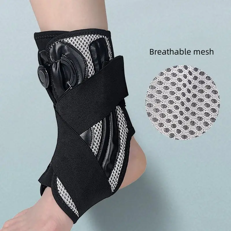 1Pcs Ankle Protector Brace Adjustable Sport Ankle Support for Sprain Ankle Strap Gym Fitness Football Sports Safety Men Women