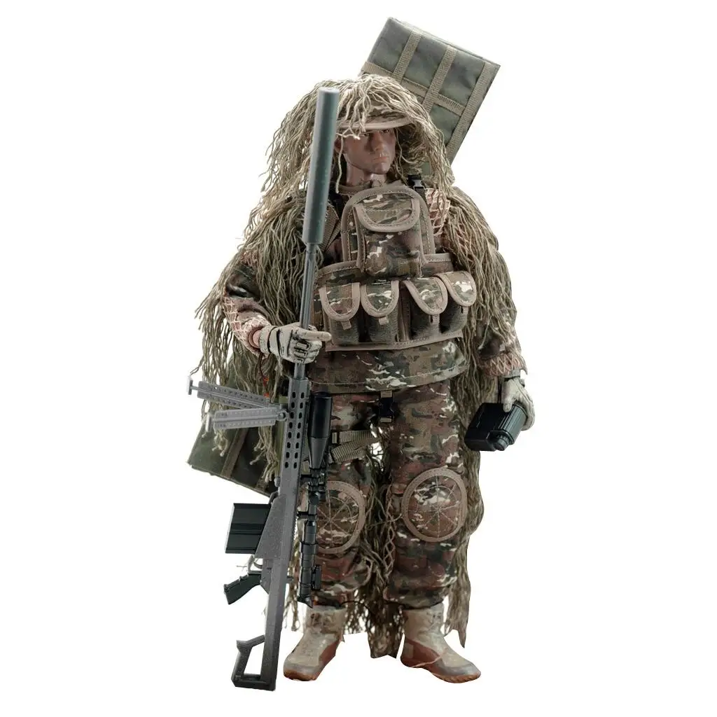 1/6 Sniper Special Forces Soldier 12\" actiefiguurspeelgoed met accessoires