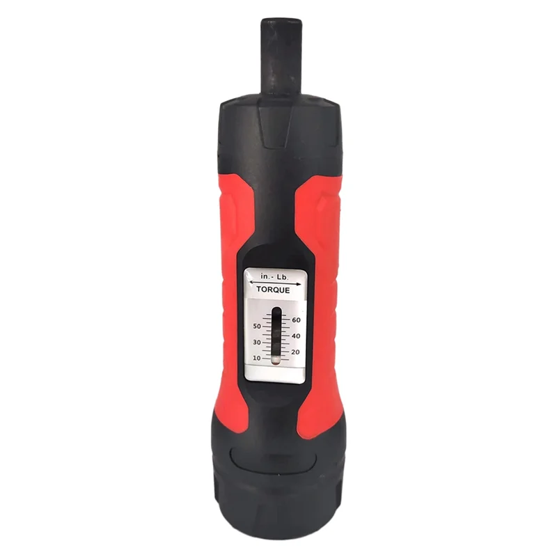 MAKE-ที่ตั้งไว้ล่วงหน้าปรับได้ 10-65In.Lb ไขควงแรงบิดด้วยตนเอง ไขควงแรงบิดปรับได้ เครื่องมือซ่อมจักรยาน